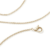 Rolo Chain Necklace, Gold, 1.5MM|NGG98672