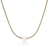 JH Essential Pearl Necklace, Gold, 1.8MM|NGG987281