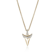 Necklace John Hardy Shark Tooth Talisman Necklace, Gold, Diamonds|NGGX9012242DI