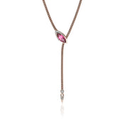 Artisan Series Naga Lariat Necklace, 2.5MM|NGS603781RPTDI