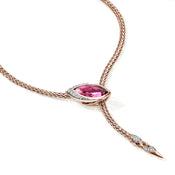 Artisan Series Naga Lariat Necklace, 2.5MM|NGS603781RPTDI