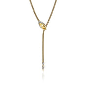 Artisan Series Naga Lariat Necklace, 2.5MM|NGS603781YBDI