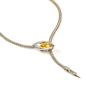 Artisan Series Naga Lariat Necklace, 2.5MM|NGS603781YBDI