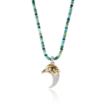 Artisan Series Legends Eagle Necklace Set|NGX604242BSPDITQHM