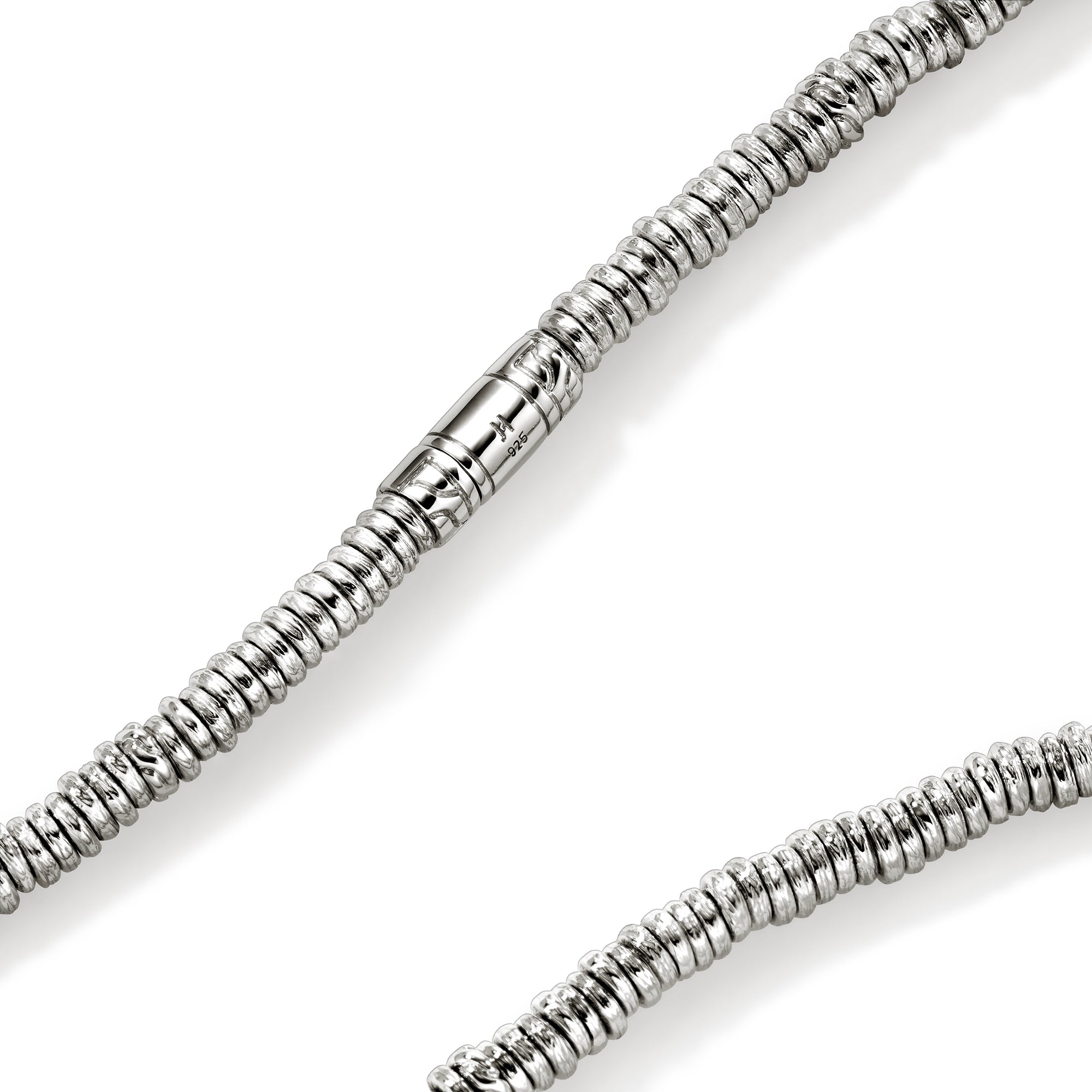 Heishi Necklace, Sterling Silver, 4MM|NM900699 – John Hardy