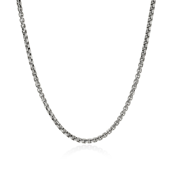 Box Chain Necklace, Sterling Silver, 3.7MM – John Hardy