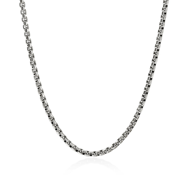 Box Chain Necklace, Sterling Silver, 4.8MM – John Hardy