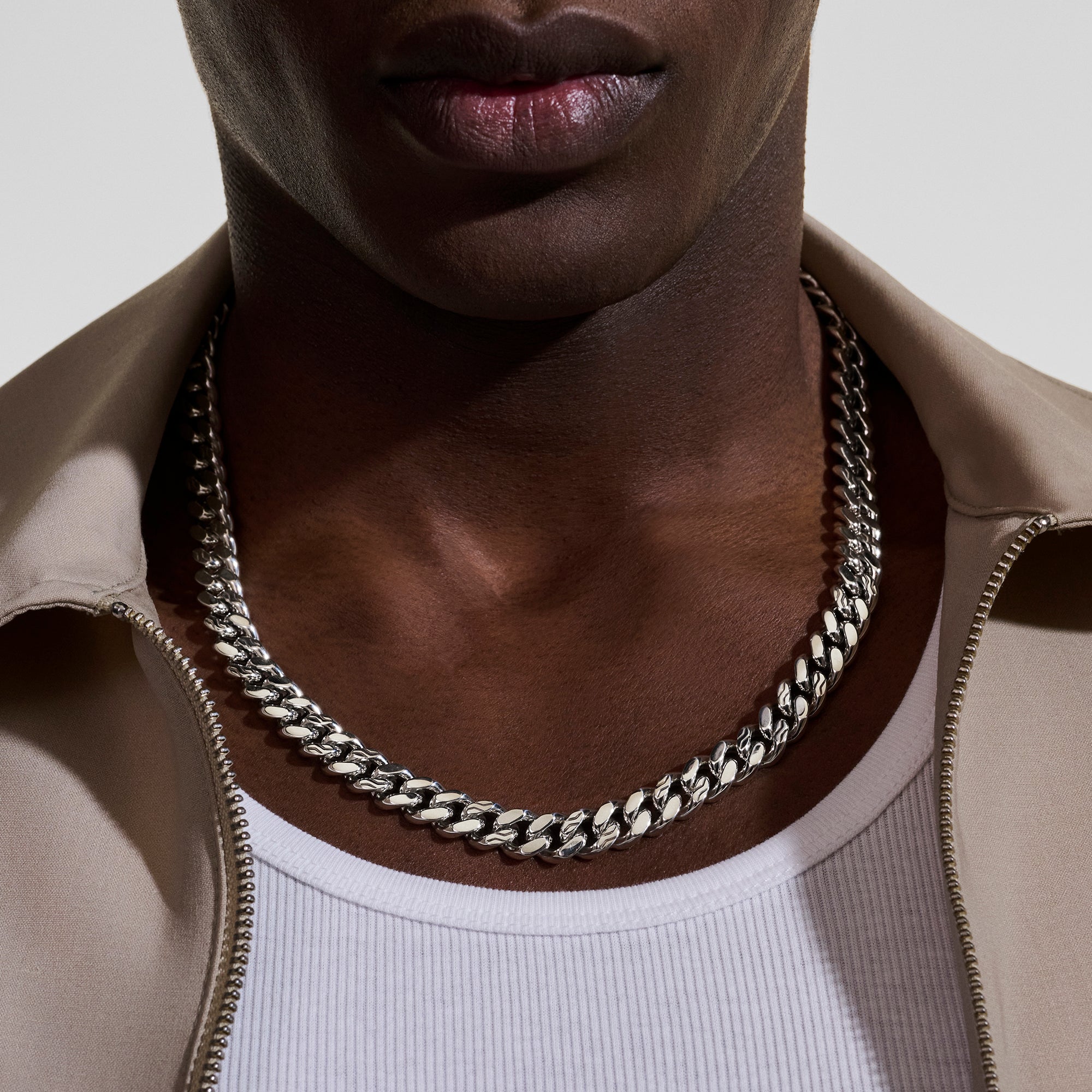 Curb Chain Necklace, Sterling Silver, 11MM – John Hardy