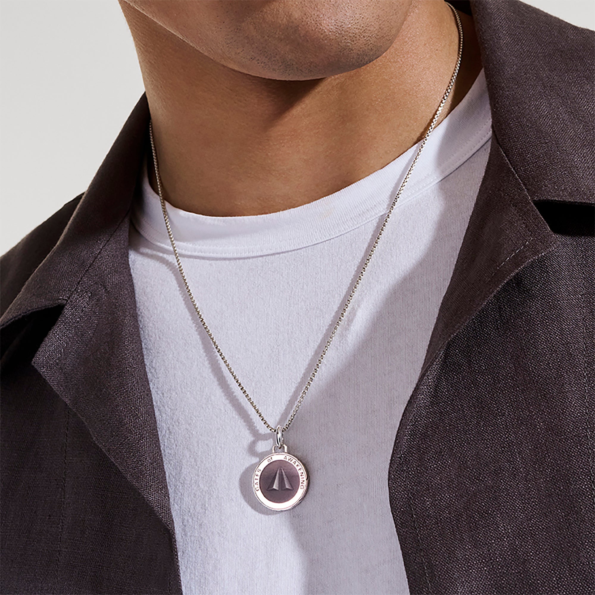 アクセサリー Naive Necklace, Natural Stone, Jackal, Turquoise & Spiny Oyster, Vintage, 19