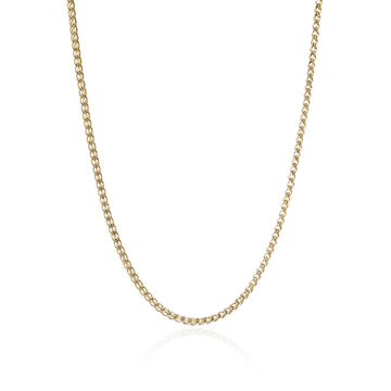 Surf Necklace, Gold, 2.3MM|NMGG901138