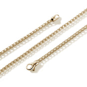 Surf Necklace, Gold, 2.3MM|NMGG901138