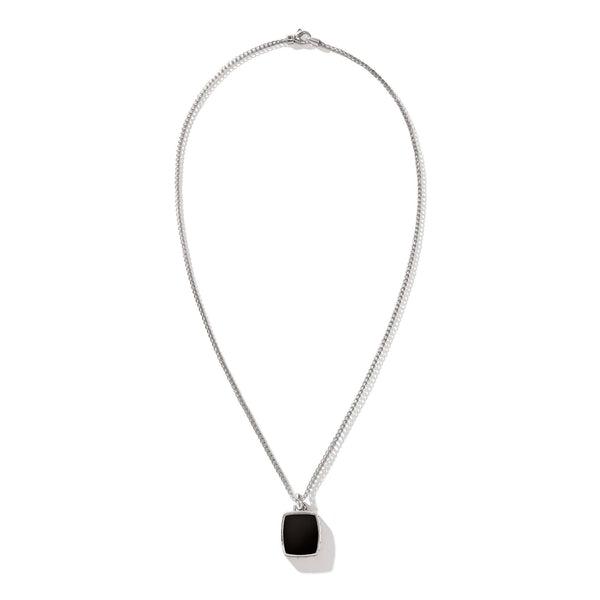 Tag Pendant Necklace, Sterling Silver|NMS9010801BON – John Hardy