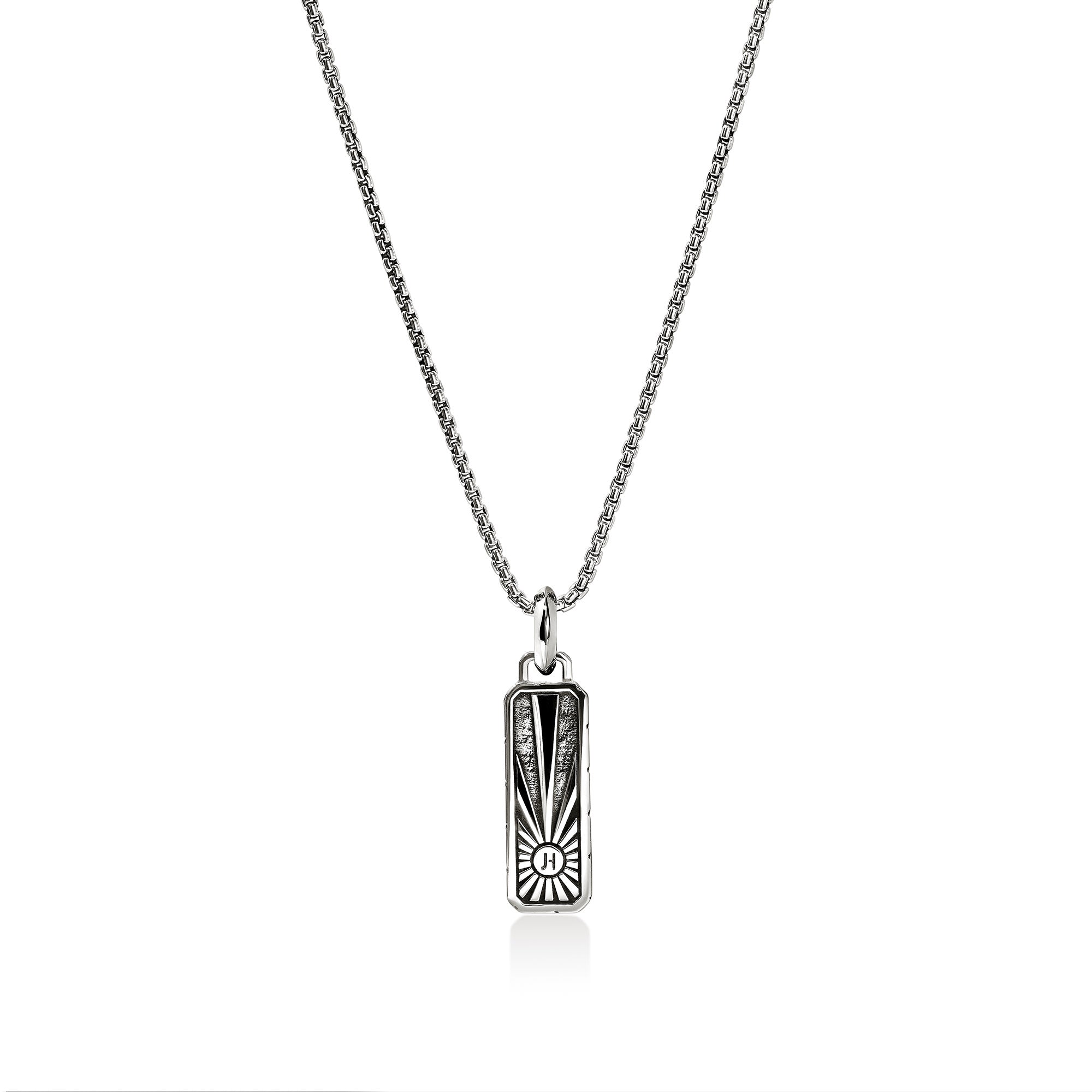 Lapis Lazuli Talisman Necklace, Sterling Silver|NMS988001LPZ