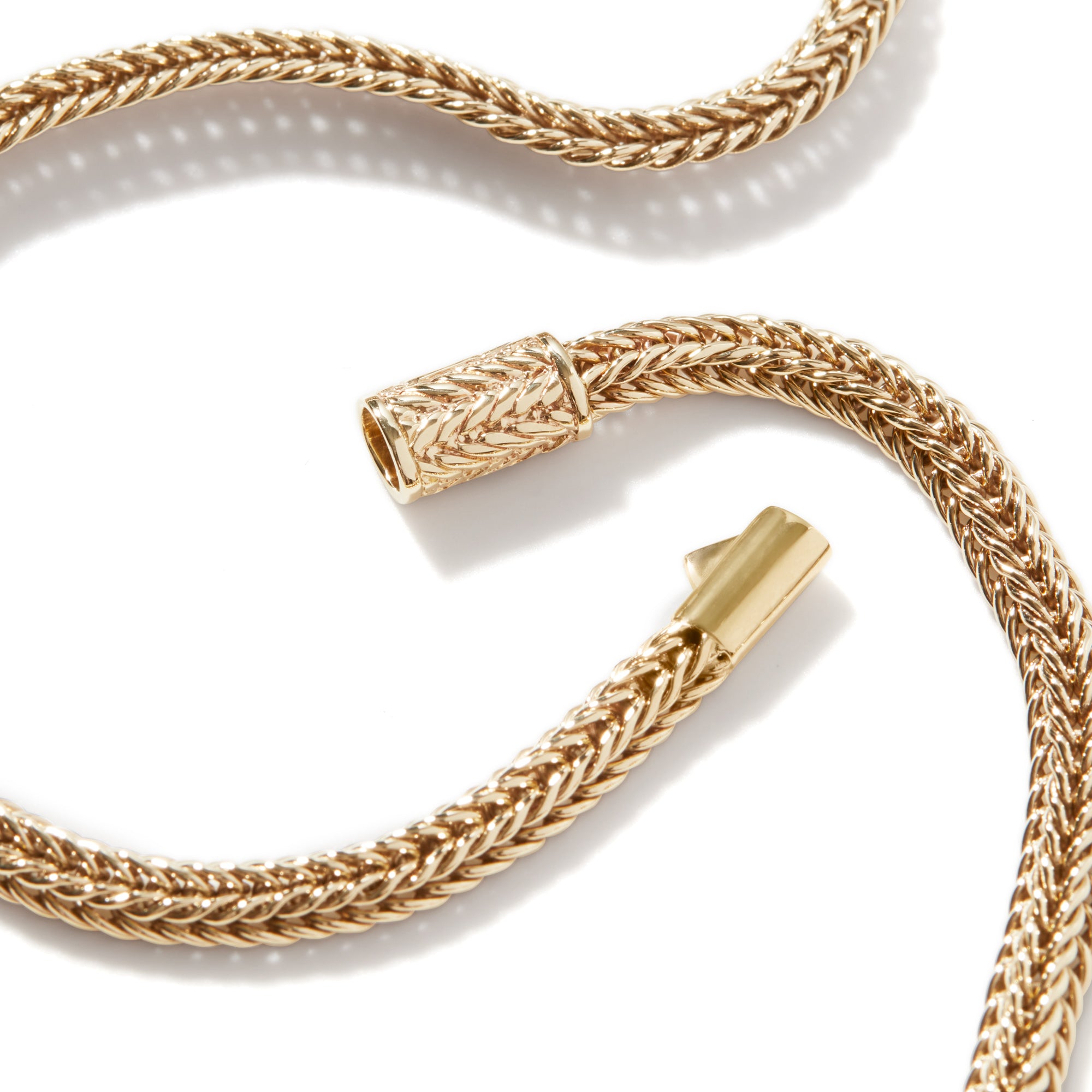 Icon Chevron Necklace, Gold, 4.5MM|NUGG900359 – John Hardy