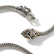 Naga Lariat, Sterling Silver, Gold, 5MM|NZ65471