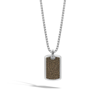 Chain Jawan Large Dog Tag Necklace|NZ991013