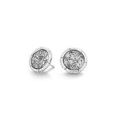 Stud Earring with White Topaz|EBS5482WT