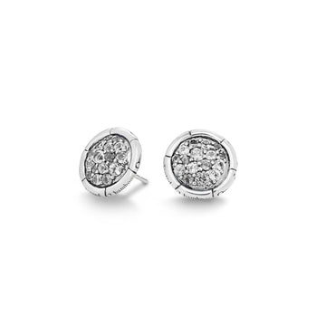 Stud Earring with White Topaz|EBS5482WT