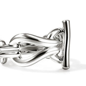 Surf Link Ring, Sterling Silver|RB89559