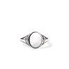 Icon 50 Signet Ring, Sterling Silver|RB98884