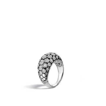 Dome Ring with Diamonds|RBP39532DI