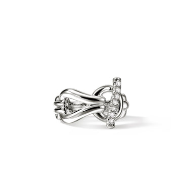 Surf Ring, Sterling Silver, Diamonds|RBP895592DI