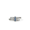Spear Ring, Sterling Silver, Blue Sapphire|RBS986804BSP