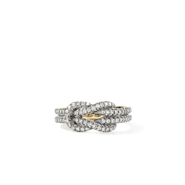 Love Knot Ring, Gold, Diamonds|RGGX9010402DI