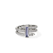 Artisan Series Spear Ring, Triple Tier|RGP02327WTZDI