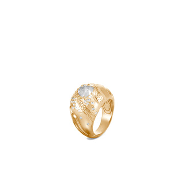 Dome Ring with Diamonds|RGX440332MDI