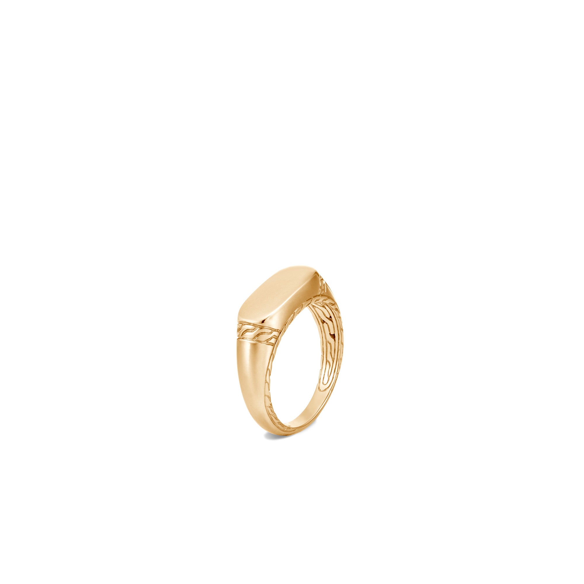 Carved Chain Signet Ring – John Hardy