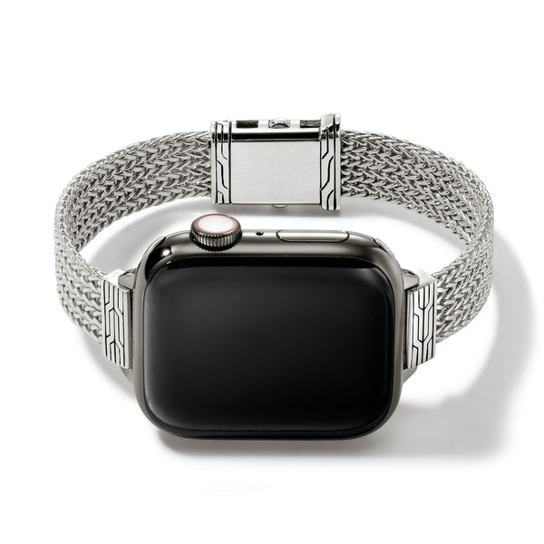 Smart Watch Strap, Sterling Silver, 12MM|WB98651