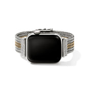 Smartwatch Strap, Silver, Gold, Diamonds, 18MM|WZP986522DI