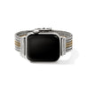 Smartwatch Strap, Silver, Gold, Diamonds, 18MM|WZP986522DI