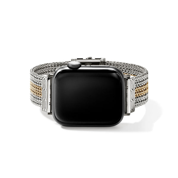 Smart Watch Strap, Gold, Sterling Silver, 18MM – John Hardy