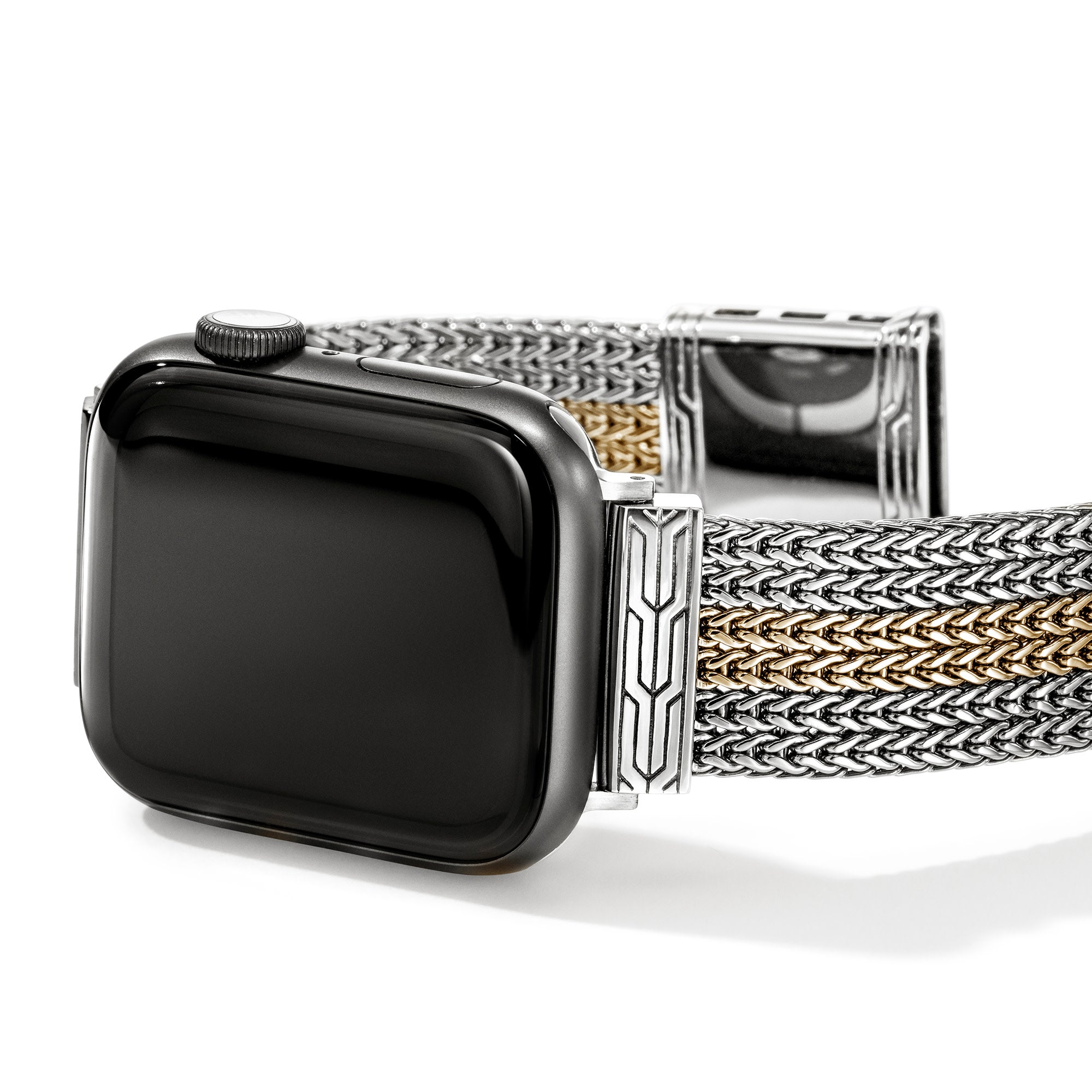 Smart Watch Strap, Gold, Sterling Silver, 18MM – John Hardy