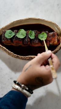 A plated course
